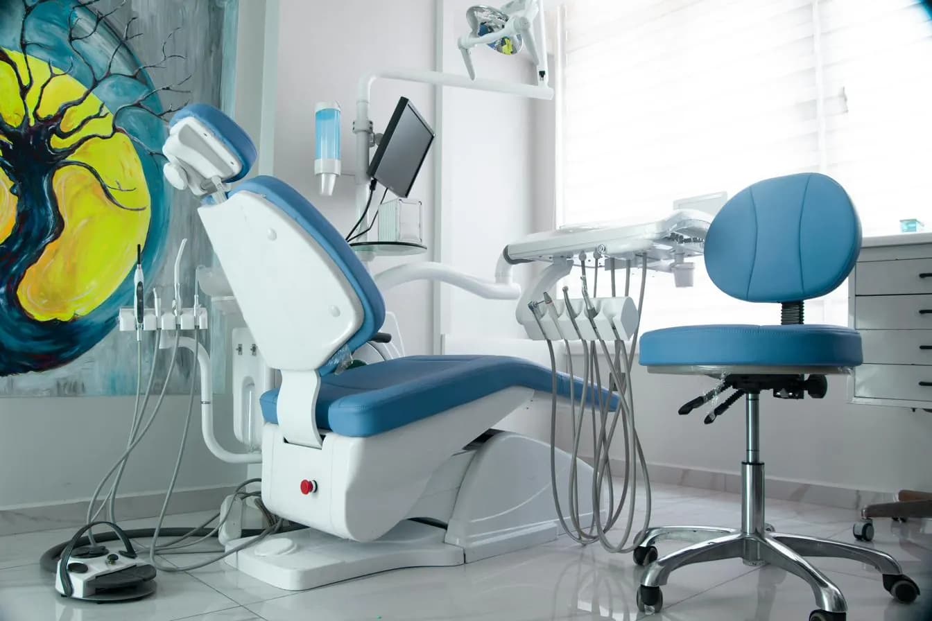 A modern dental treatment room